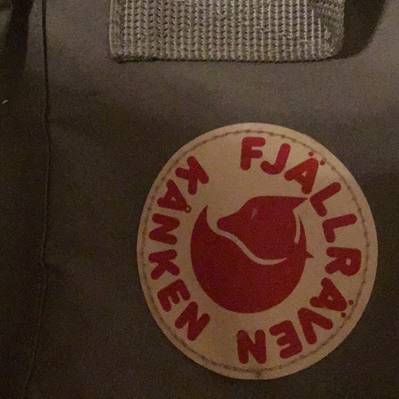 FJALLRAVEN KANKEN gray backpack - Picture 4 of 5